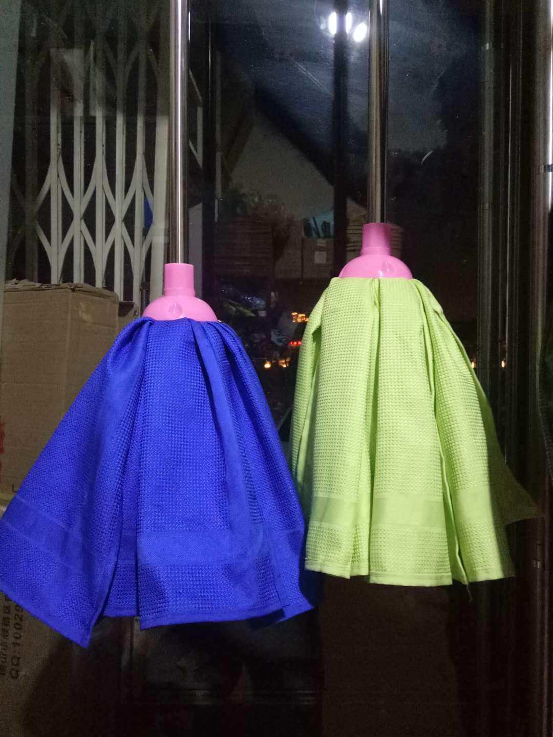 No-mark cloth mop mop mopping cloth absorbent traditional hand screwless cloth mop pier cloth round head home