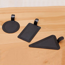 Mousse mat baking packaging plastic triangle plastic Western pastry thickened baking packaging cake cutting bottom tray