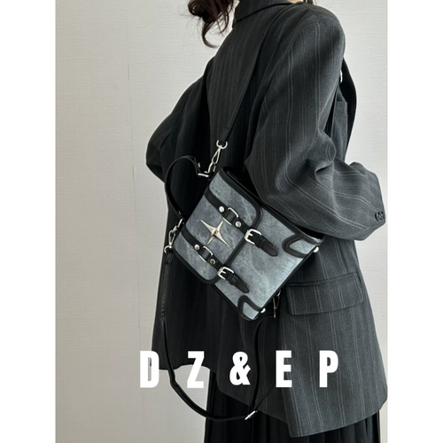 Сумка через плечо, вместительный и большой модный ранец, универсальный ретро рюкзак