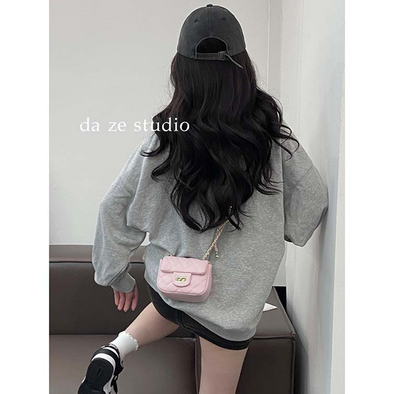 Super Popular Small Bag for Women 2024 New Trendy Summer Texture Niche Exquisite Versatile Chain Pink Crossbody Mini Bag