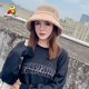 Scarecrow Hat for Women, Autumn and Winter, Japanese Style, Lamb Wool Fisherman Hat, Warm and Versatile, Korean Style, Trendy, Makes Face Look Smaller, Internet Celebrity Bucket Hat