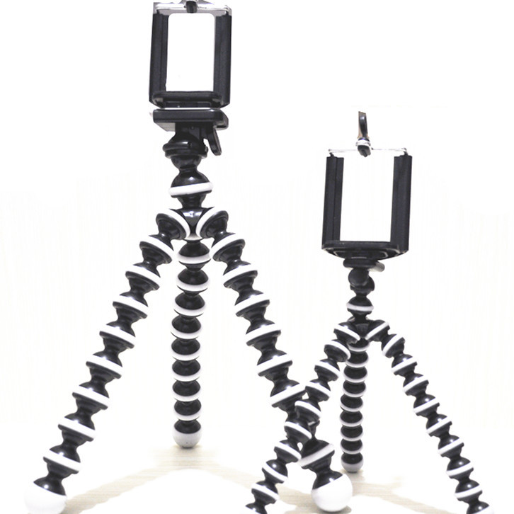 Mobile phone live photo video stent mobile phone claw in selfie frame in eight claw octopus tripod camera triangle
