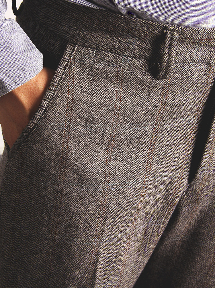 wool chinos mens
