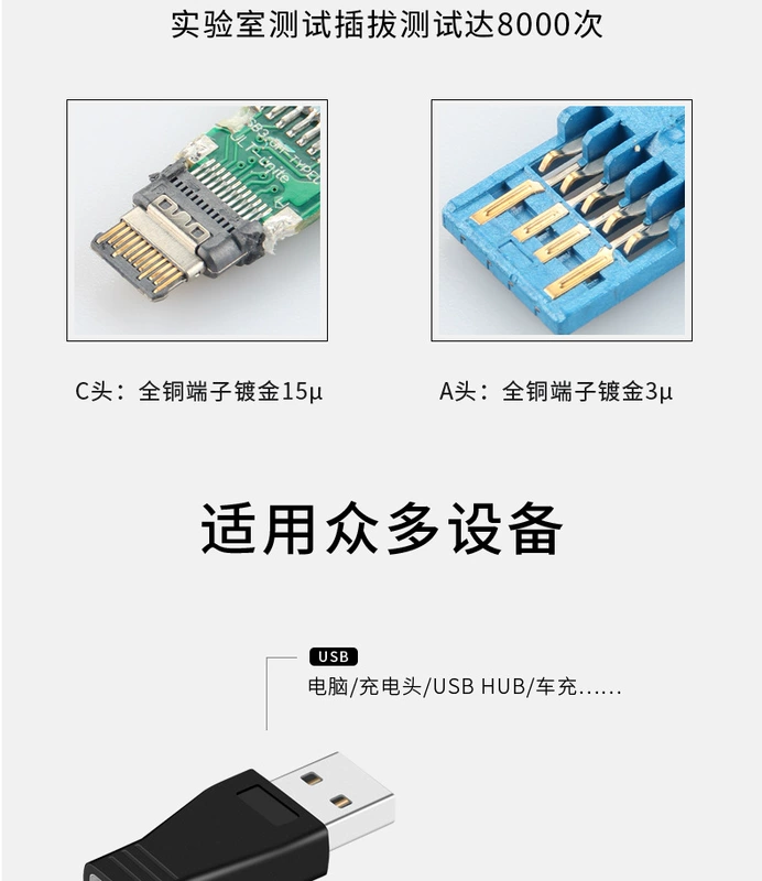 GG-UC01 USB 3.0 cách mạng loại máy tính c-adaptor tốc độ cao - USB Aaccessories dây cáp máy tính