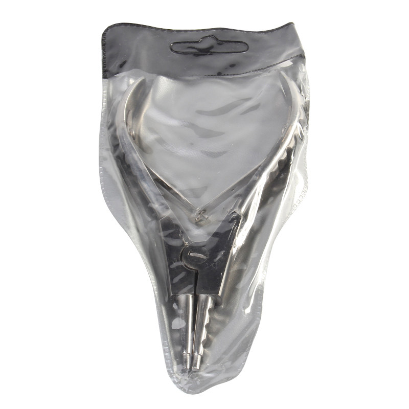 North Wood Grain Body Equipment Stainless Steel Flared Pliers Puncture Tool Puncture Supplies Stainless pliers