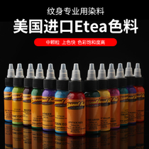 Tattoo equipment The United States imported Etno tattoo pigment color set permanent tattoo tattoo pigment
