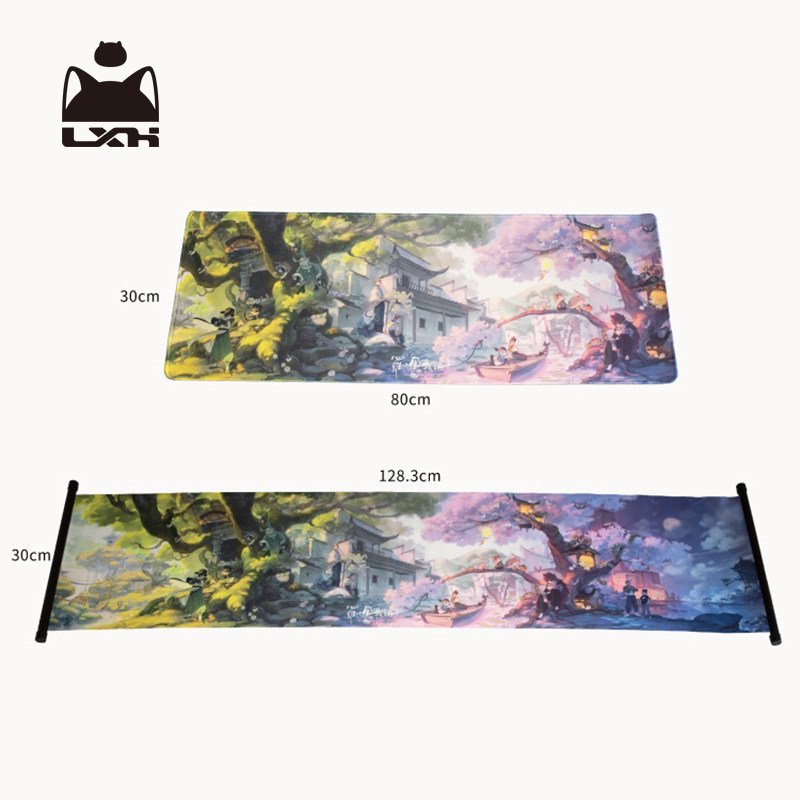 Luo Xiaohei War Ji Big Movie World Large Mouse Pad Poster Hanging Picture Set Animation Peripheral