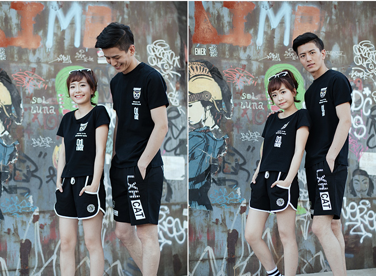 Luo Xiaohezhe mùa hè của nam giới phim hoạt hình mát mẻ chơi huy hiệu anime xung quanh vòng cổ ngắn tay anime T-Shirt các sticker cute