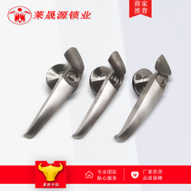 Haytan MS308-3 Handle Lock 304 Stainless Steel Handle Outdoor Waterproof Distribution Box Cabinet Door With Handle Lock