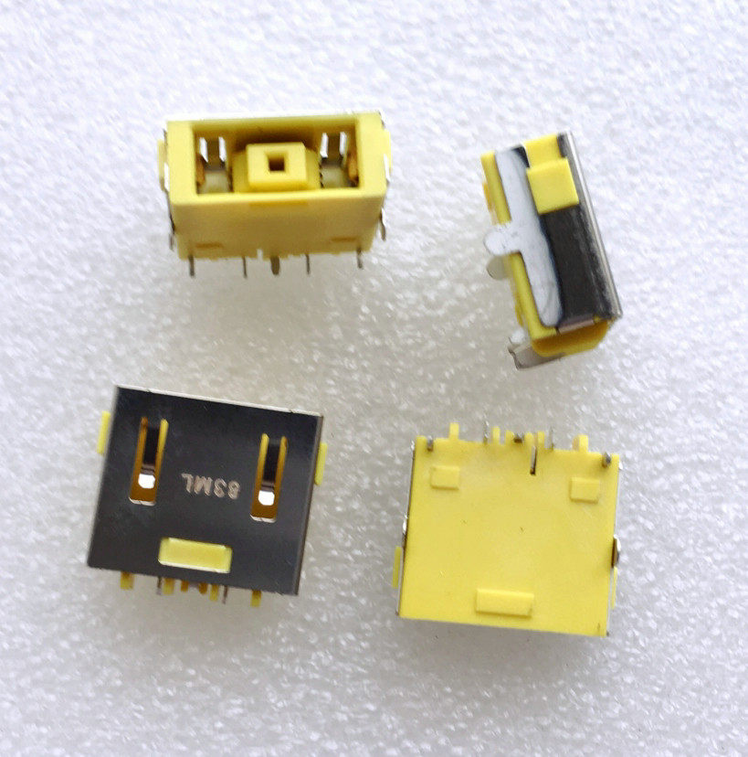 Suitable for Lenovo Yoga11 moto Thinkpad E520 E420 square-mouth power connector DC header