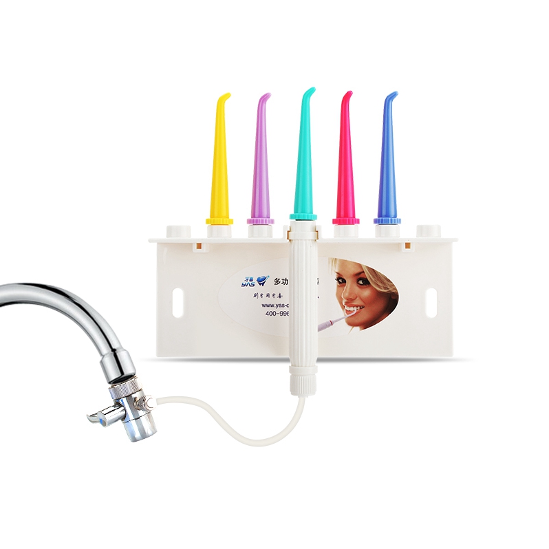 Electric-free household toothwasher faucet impulse floss floss flush oral tooth orthodontic cleaning