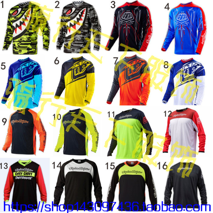 Custom Bike Racing Downhill T-Shirt Mountain Bike Long Sleeve Motocross Long T Outdoor Sports