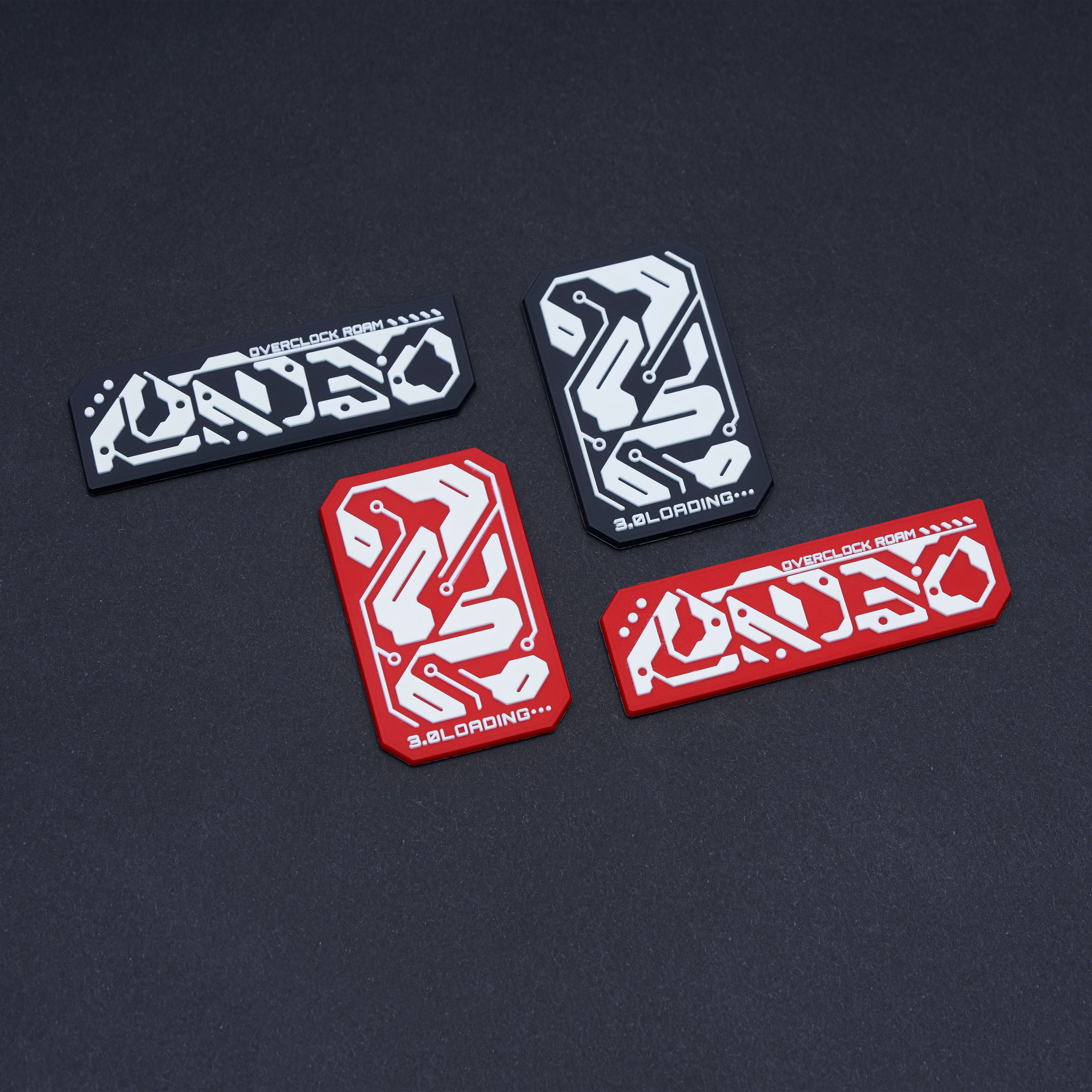 【超频漫游】HK-16N “负载”3.0主题机能士气章魔术贴胸章肩章