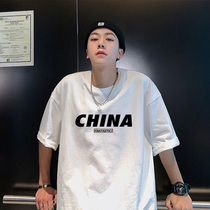 Summer 2020 new men short sleeve t-shirt surges for boys half sleeve printed currents Ins spring loaded clothes