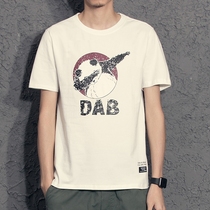 Day Series Port Wind summer Superfire cec short sleeves T-shirt Guys Tide Brands Trend 100 Hitch Lovers Loose 50% sleeves