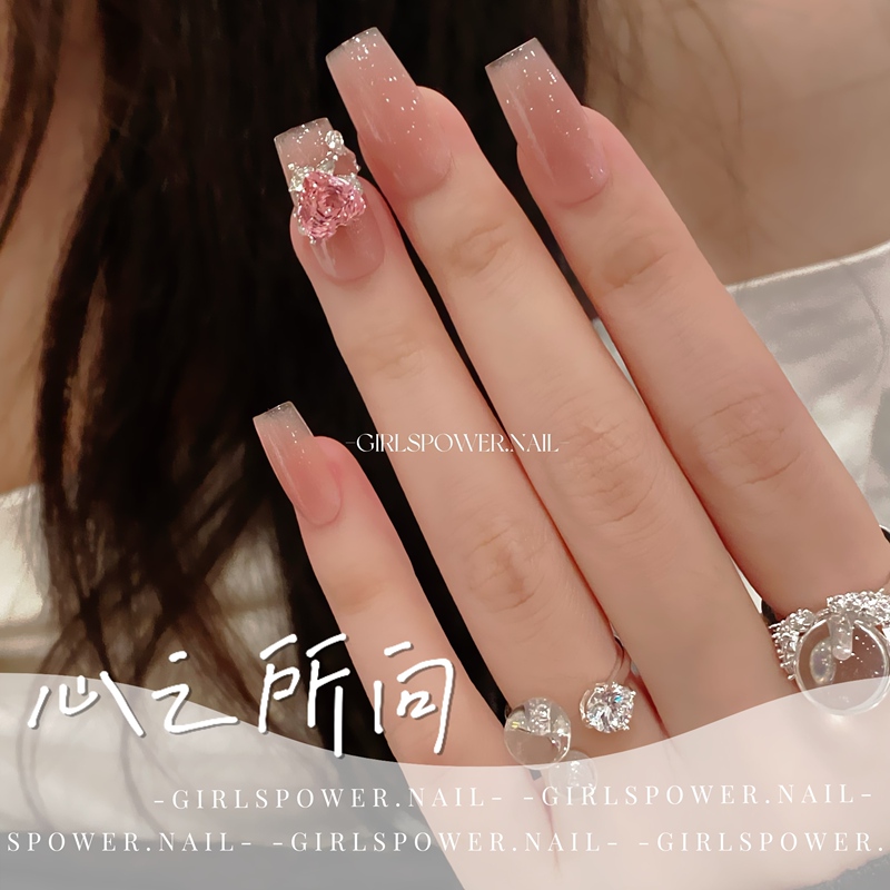[What the Heart Desires] Girlspower Designer's Niche Handmade Wearable Nails
