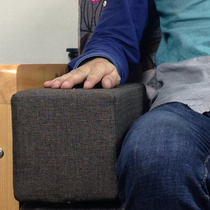 Chinese cotton linen linen high density sponge square armrest square pillow armrest pillow chaise longue bed square sofa armrest pillow