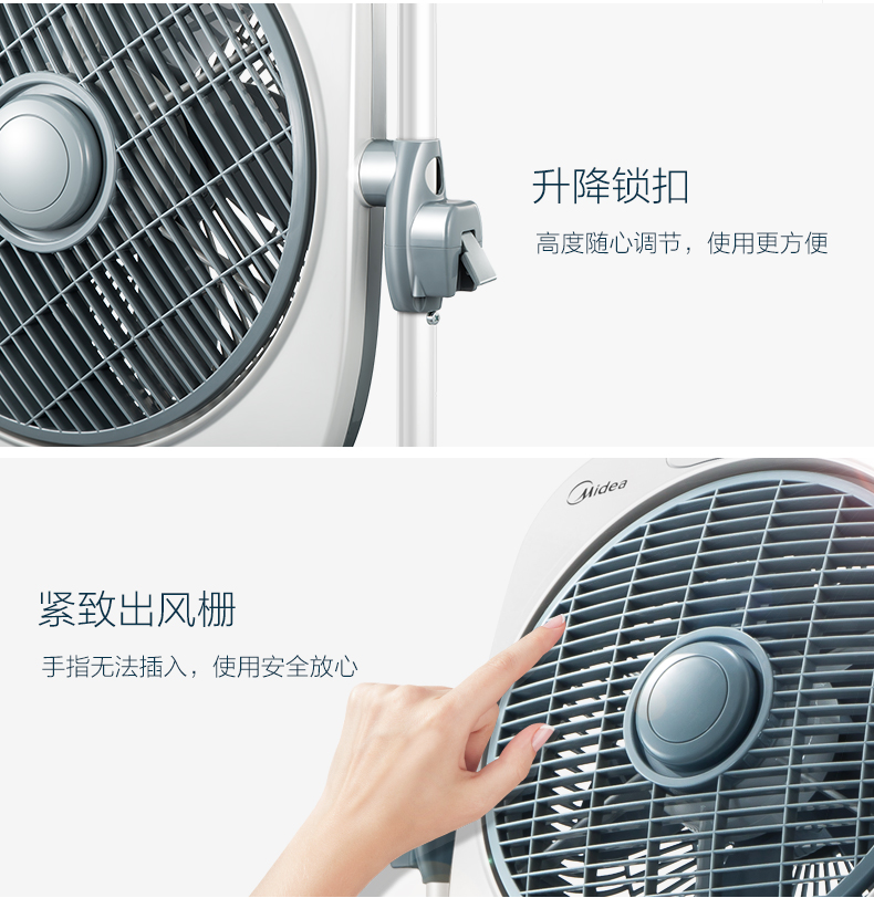 quạt chân quỳ Quạt điện đẹp để bàn điều khiển từ xa may mắn chuyển trang quạt nhà ký túc xá im lặng quạt bàn KYS30-10CR - Quạt điện quạt điều hòa rapido 9000d