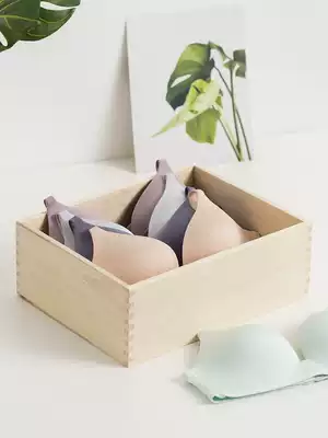 Chuxin camphor wood underwear underwear storage box drawer-type three-piece set with cover Socks storage grid separation combination package