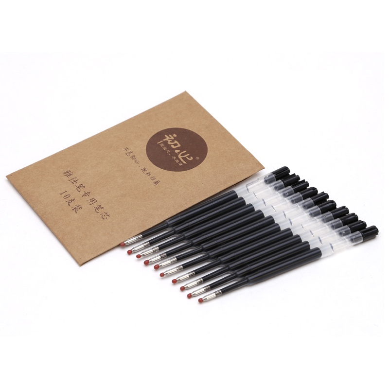 Chuxin Yashi Pen special Parker Orb refill 0 5 Black Unisex Refill 10 pcs (accessories hyperlink)