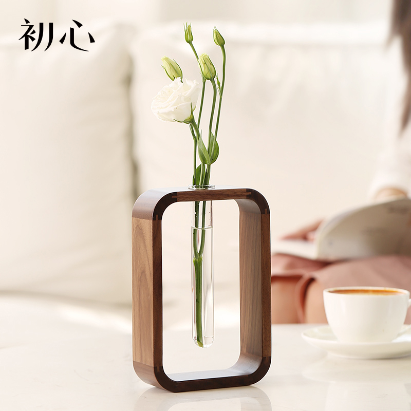 Early Hearts Brief Modern Vases Water Pewler Light Lavish Craft Gifts Swing Accessories Home Furnishing Living-room Xuanguan TV Cabinet Flower Illustrations
