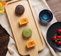 Zhuhai Yindu Hotel Beedie Lai Mooncake Liuxin Zunyue Mid-Autumn Festival Gift Box Liuxin Egg Yolk Cantonese Flavor