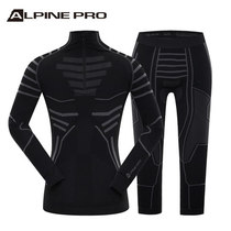 18 autumn and winter new Alpini couple mens outdoor ski sports tight functional warm underwear set