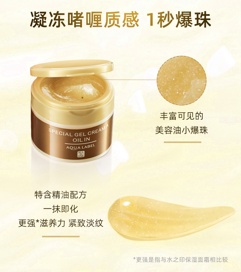 日本 资生堂 水之印 懒人五合一抗初老乳液面霜 90g*2罐 图7