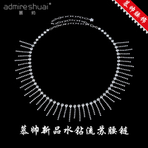 2021 New tassel rhinestone waist chain crystal belt decorative dress ladies belly dance diamond chain New Products