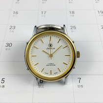 Original stock Jinji brand white steel gold ring manual mechanical watch diameter 37 mm free 1 strap
