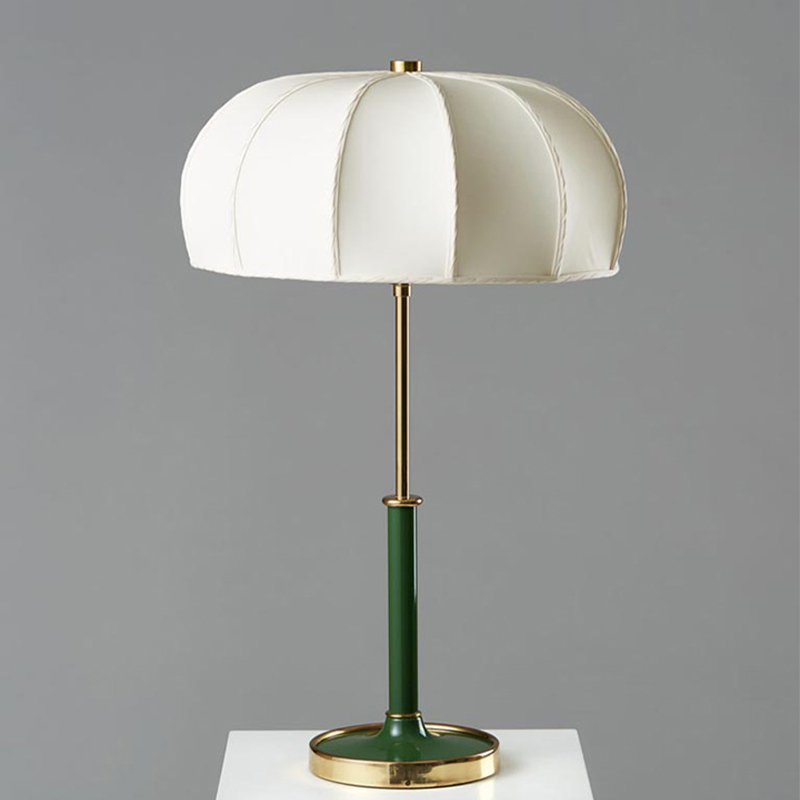 Postmodern minimalist living room fabric table lamp new Chinese designer model room bedroom study bedside table lamp