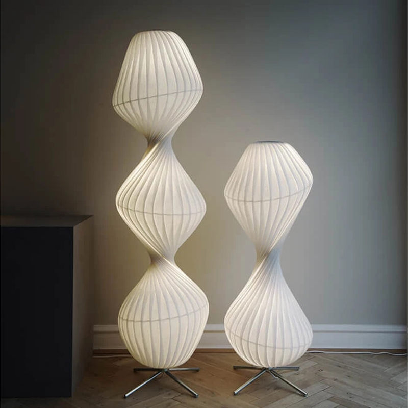 Nordic Japanese floor lamp Chinese Zen living room sofa bedroom model room bed and breakfast designer decorative lamps