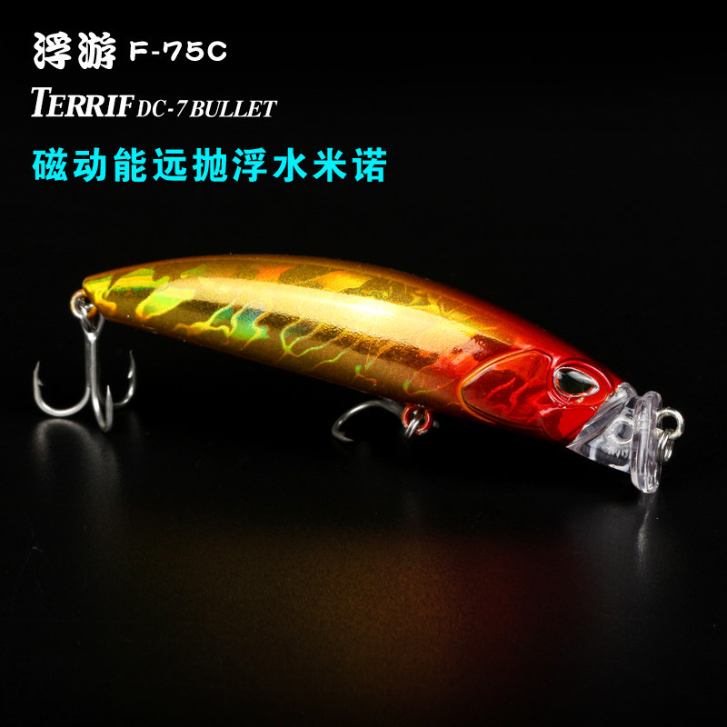 Planktonic Minoruya bait Upper water layer swing shallow dive 0 3 m Perch Alice mouth Black fish Sea bass Summer