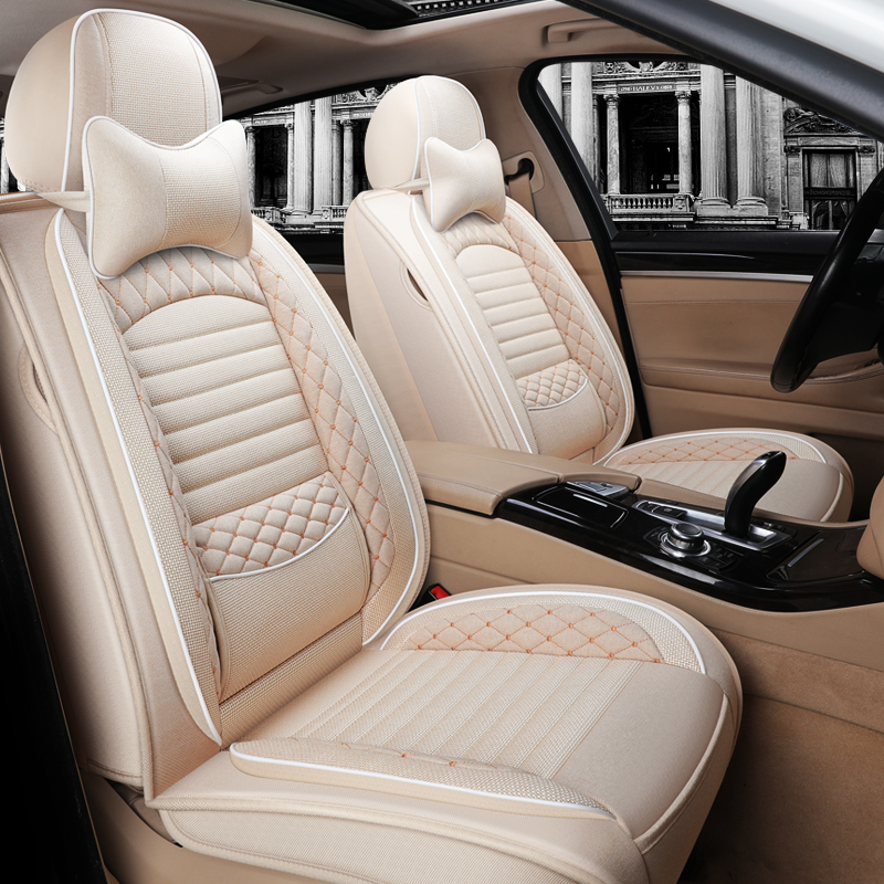 Car cushion Buick New Ankewei LaCrosse Excelle Regal Yinglang Four Seasons GM all-inclusive spring and summer linen seat cover