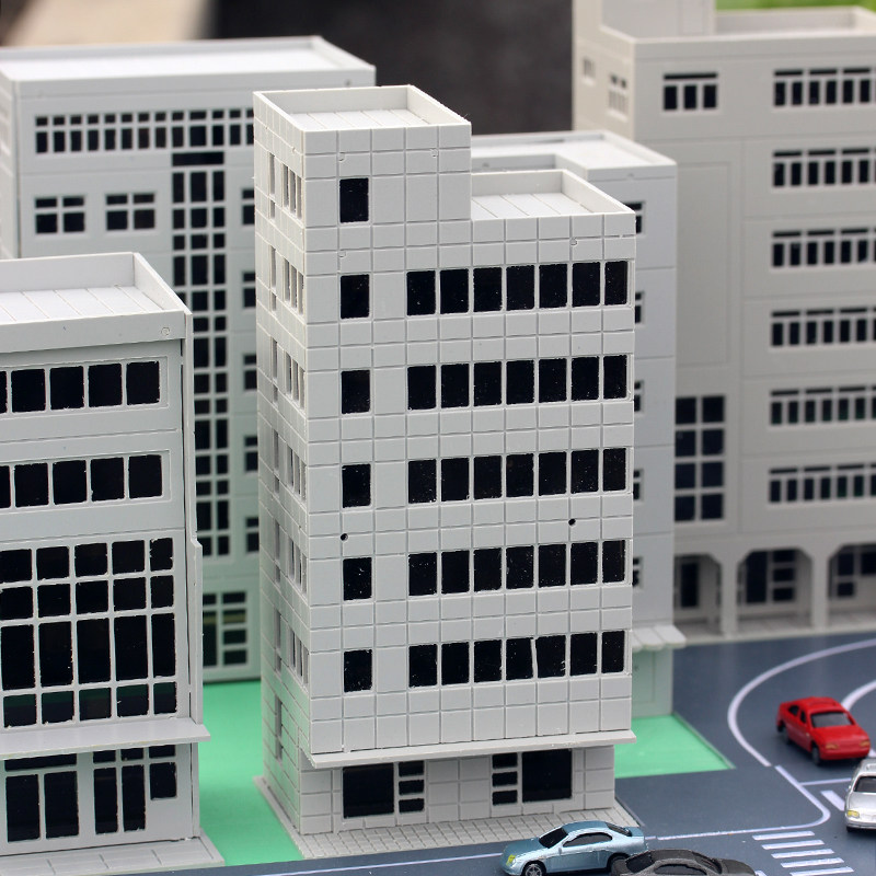 1:150 1:150 144100 72 72 64 64 building assembly model high-rise pan city house shadi mall building