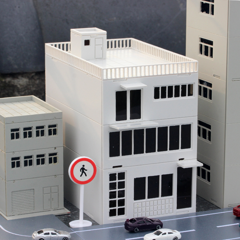 Simulation Building Cottage Assembly Model Pendulum shop 1:150 1:150 144100 72 87 64 64 50