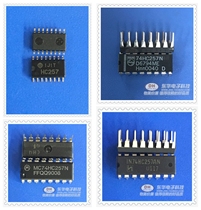 74HC257N DIP16 original imported four 2 input multiplexer three-state IC chip with single matching