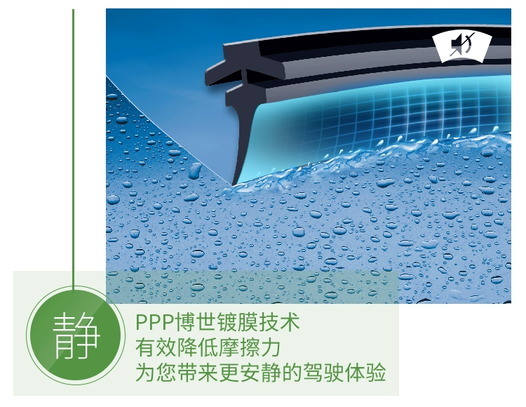 New wiper Wiper cổ điển S-MAX McCos Lưỡi gạt nước không xương của Mondeo lễ hội thế giới sắc nét Mondeo - Gạt nước kiếng