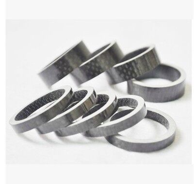 Special promotional full carbon washer Bicycle front fork-laced gasket(5 10 15 20MM)