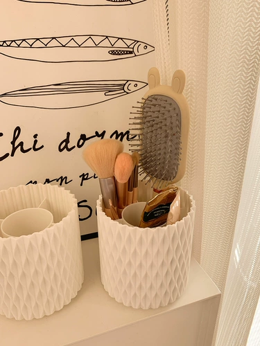 Кисть, система хранения, косметическая настольная коробка для хранения, держатель для ручек, помада, румяна, щетка