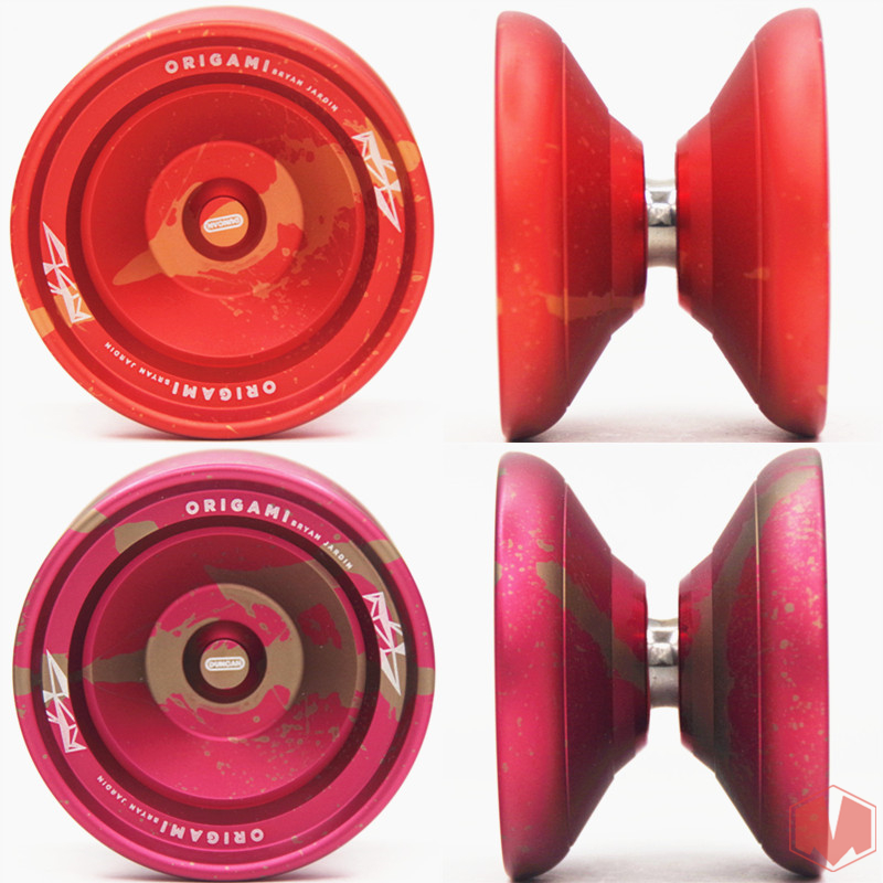 DUNCAN Duncan ORIGAMI Yo-Yo Metal Yo-Yo Cạnh tranh thương hiệu chuyên nghiệp yoyo cho thi đấu