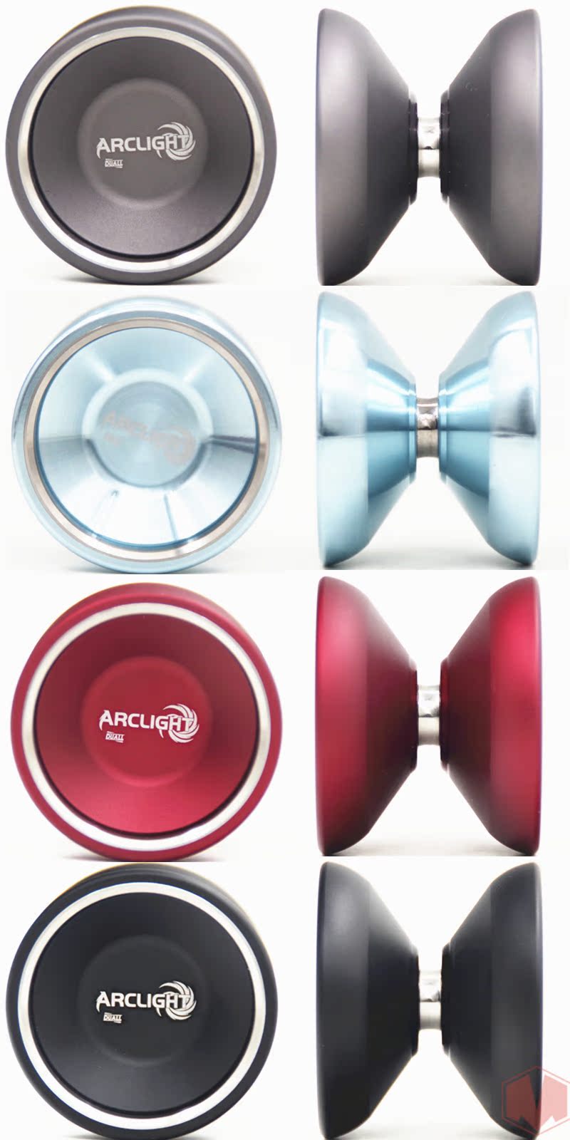 2019 mới DUALL arc ARCLIGHT Yo-Yo yoyo vòng thép không gỉ Yo-Yo 135A - YO-YO bán yoyo xịn