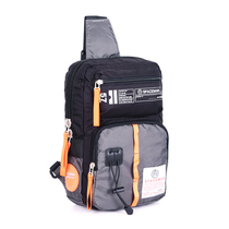 Male Bag Multifunction Chest Bag Outdoor Backpack Single Shoulder Bag Sports Slanted Satchel Korean version Tide Shoulder Cross-Pack Waterproof Sails Cloth Bag