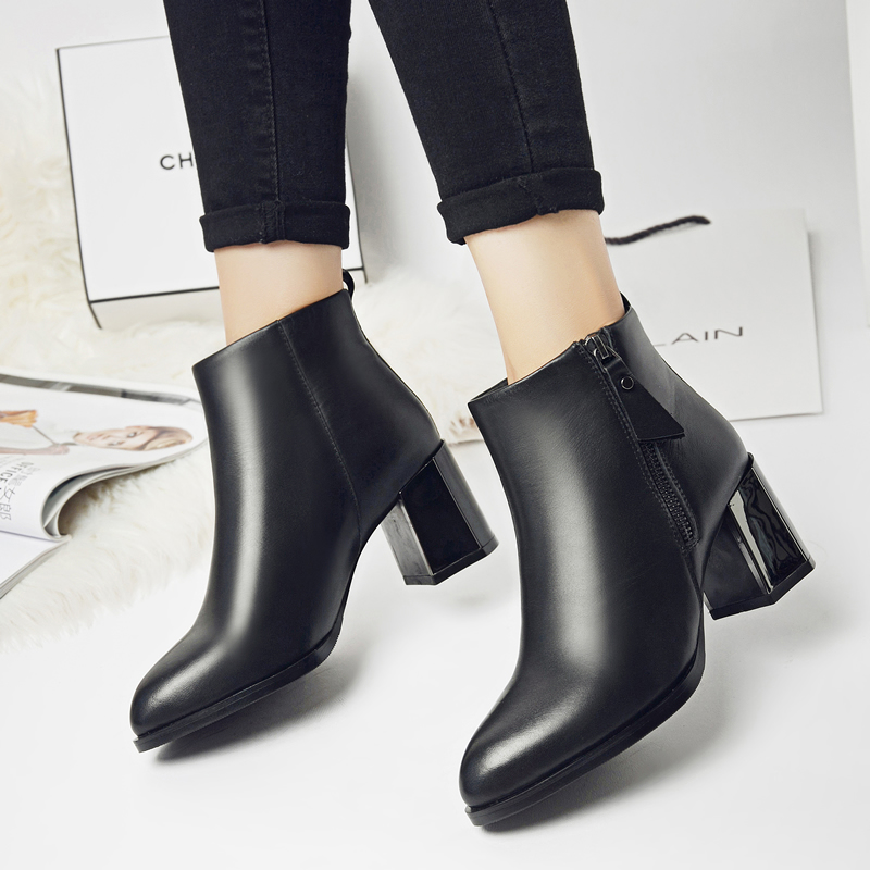 Bottes mi-saison femme en Caoutchouc - Ref 3250788 Image 4