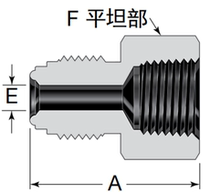  VCR1 8 1 4 1 2 3 4 1 Turn internal thread NPT-Schizer