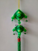 2-inch rice dumplings string Qingyang fragrant bag pure handmade thread tangled rice dumpling pendant with double zongzi string folk crafts