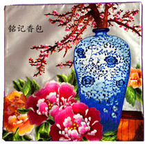 Qingyang Incense Bag Embroidery Hug Pillow Embroidered With Pillow China Folk Character Handicraft Abroad Gift
