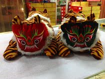 RMB29  stereo embroidered tiger pillow embroidered with double head tiger pillow tiger pillow baby baby with zipper pillowcase embroidery