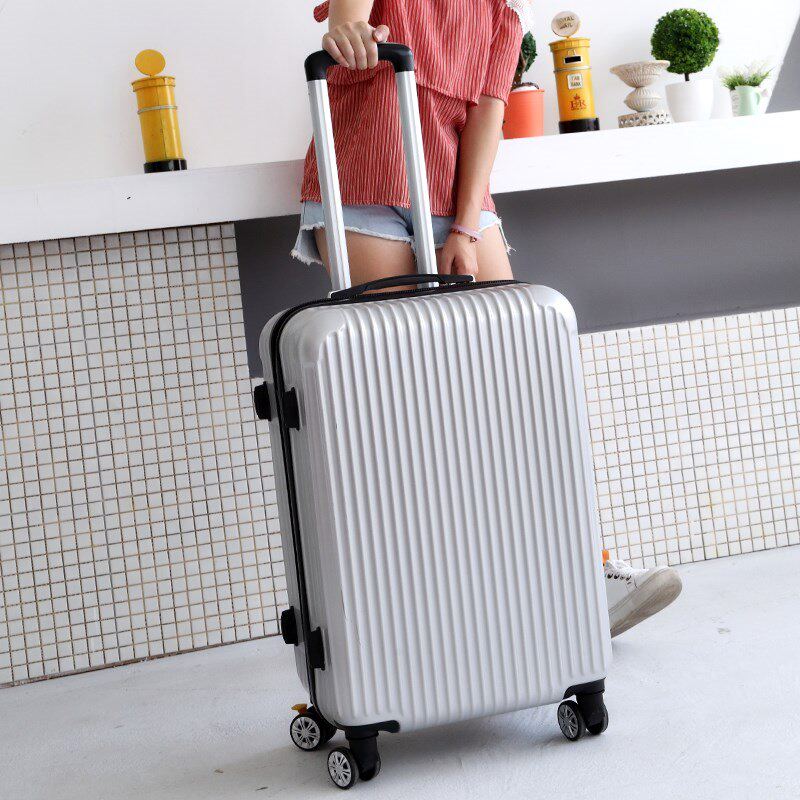 Suitcase business universal wheel mute boarding suitcase male and female password trolley case 7 bars