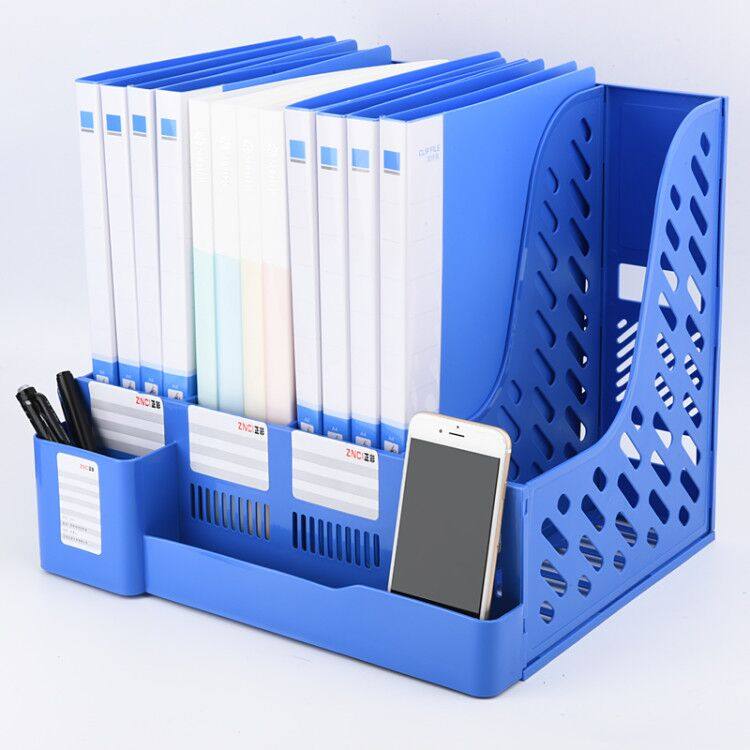 Thickened file rack data box storage box book stand office supplies